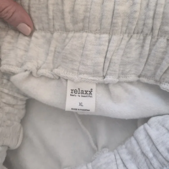 Relaxx High-Waist Women's Lounge Shorts in Light Gray - Picture 3 of 5